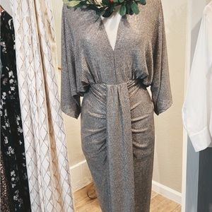Dress Forum Ruched Midi Dress Holiday Dress
